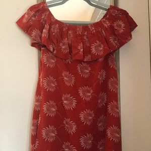 Madewell Off the Shoulder Dress